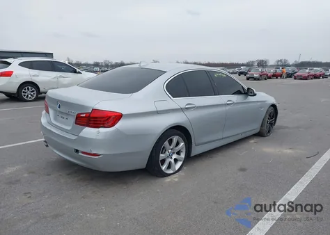 2015 BMW 528I из США, поврежденный, VIN WBA5A5C56FD514215